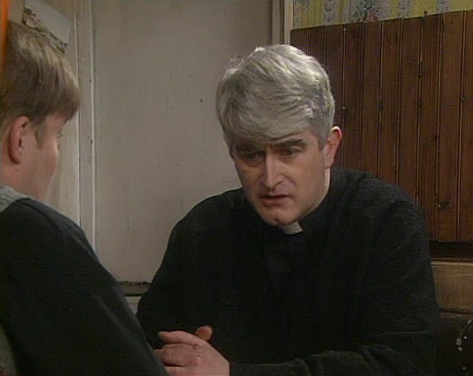 A BIT LIKE YOU, DOUGAL. EXCEPT IT'S A ROAD. 