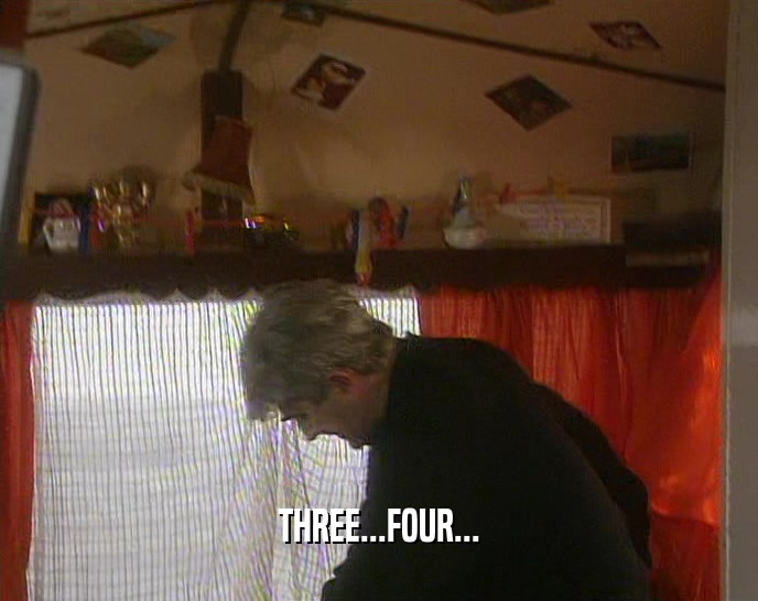 THREE...FOUR...  