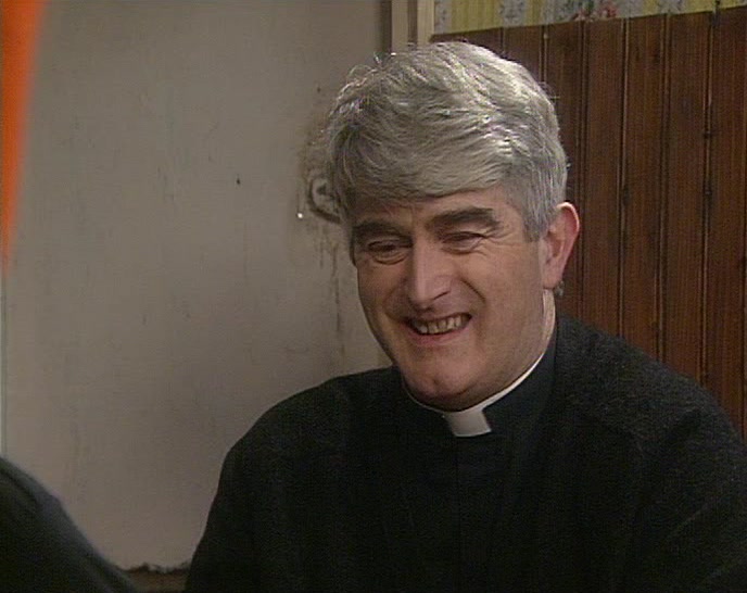 YES, I THINK I'LL JUST STOP TALKING TO FATHER JACK NOW. 