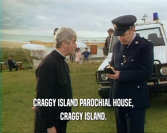 CRAGGY ISLAND PAROCHIAL HOUSE,
 CRAGGY ISLAND.
 