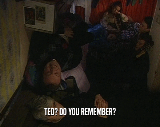 TED? DO YOU REMEMBER?  
