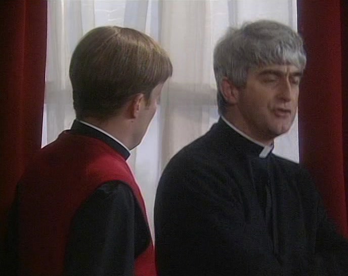 IT'S NOT THAT UNUSUAL. FATHER FINNEGAN GOT ONE. 