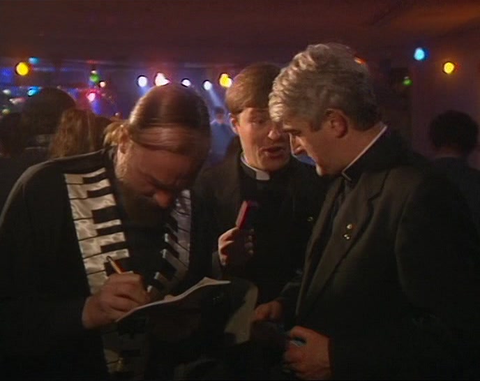 TED, I NEED ANOTHER TICKET BOOK. THIS ONE'S RUN OUT. 