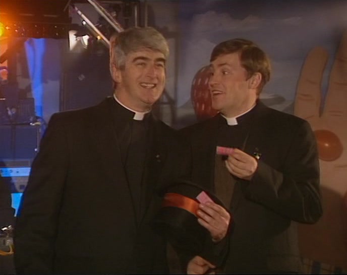 WELL, CONGRATULATIONS, FATHER DOUGAL.  