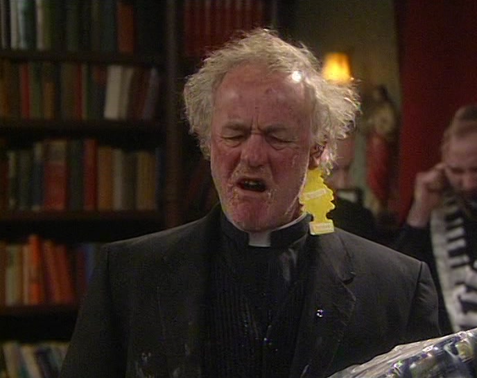 CORNER. STOPPED. GOT OUT.  
