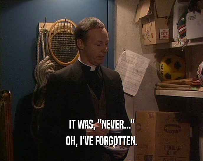 IT WAS, 