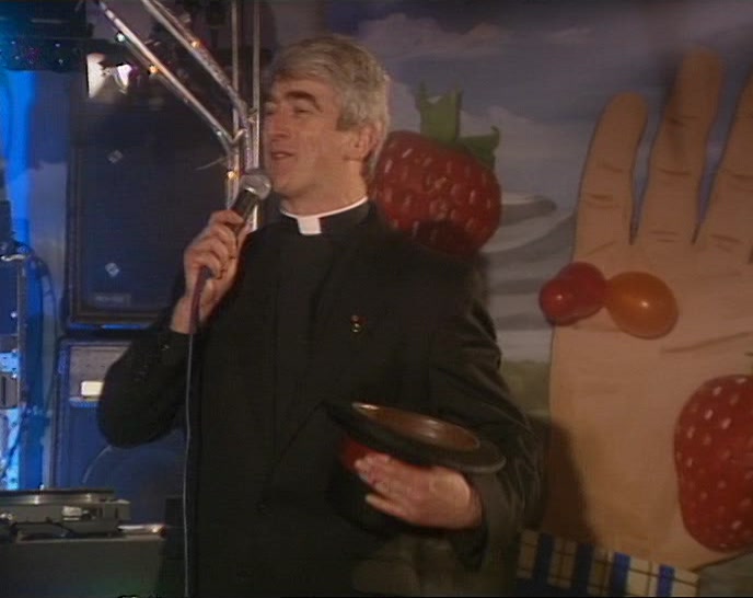 A ROUND OF APPLAUSE FOR OUR VERY OWN FATHER DOUGAL MCGUIRE! 