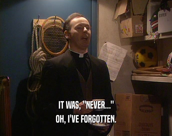 IT WAS, 