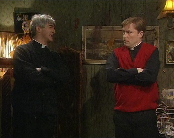 UNDER DIOCESE RULES, WE'RE ALLOWED A RAFFLE PRIZE EVERY COUPLE OF YEARS. 
