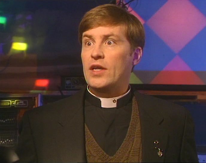 - HE'S WITH FATHER PURCELL. - I BETTER RESCUE HIM! 