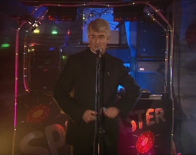 SORRY ABOUT THE WAIT, FOLKS - TROUBLE WITH THE OLD DISCO. 