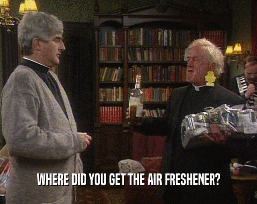 WHERE DID YOU GET THE AIR FRESHENER?
  