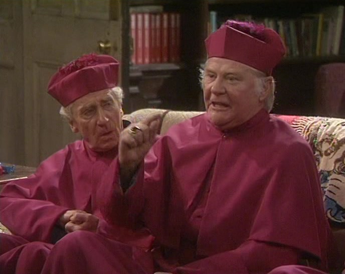 THAT'S WHAT WE NEED - A MORE POSITIVE ATTITUDE, LIKE FATHER HACKETT'S! 