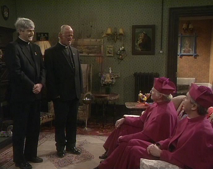 THEY'RE LOOKING AFTER YOU, THEN, FATHER? 