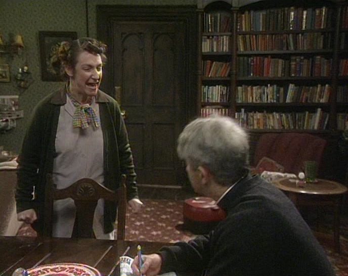THERE'S A BIG VAT OF TEA STEAMING AWAY 
