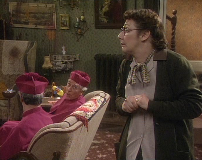 SOMETIMES I THINK IT'S ME SHOULD BE MAKING THE TEA FOR HER! 