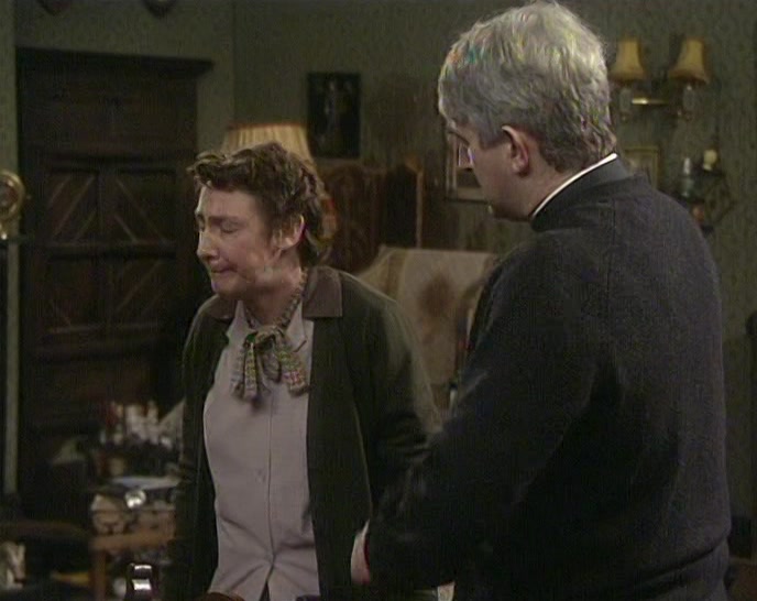 I SUPPOSE NOW I'LL HAVE TO WEAR THE GLASSES. 