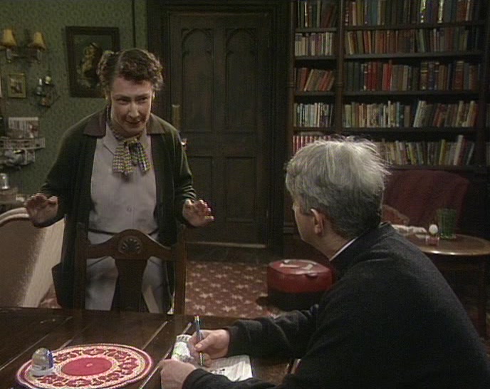 AND I'VE ARRANGED THE FERRERO ROCHER IN A BIG TRIANGULAR PILE. 