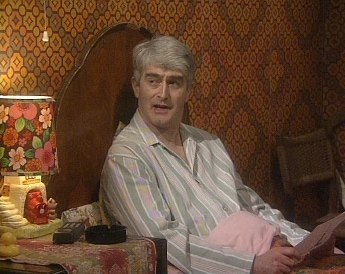 I'LL RING LARRY ON HIS MOBILE. IT'S GOT AN EXTRA-LOUD BLEEP. 