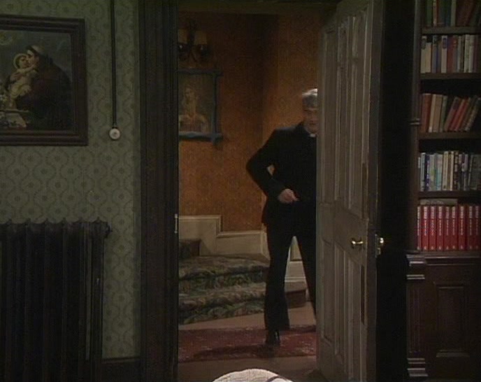 OH, THERE YOU ARE. I HOPE YOU HAD A NICE CHAT. 