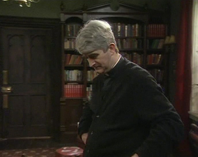 RIGHT, FATHER, EVERYTHING'S READY.  