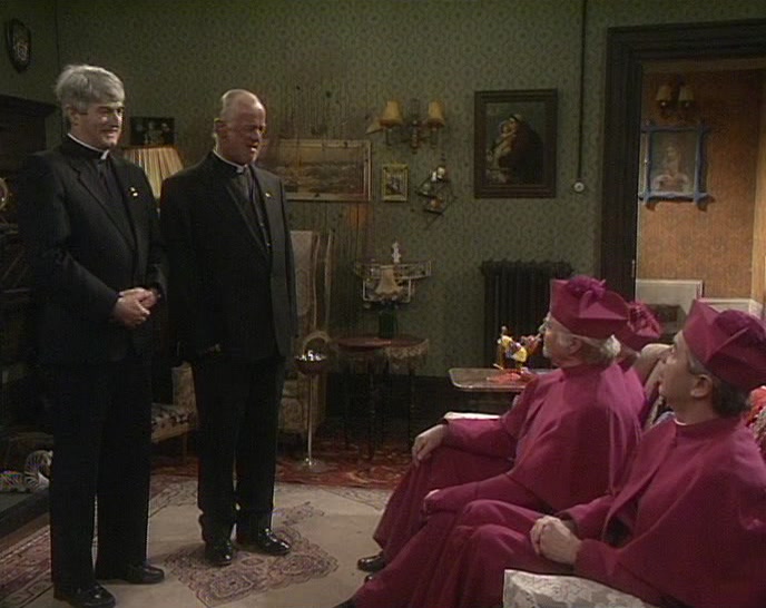 THEY'RE LOOKING AFTER YOU, THEN, FATHER? 