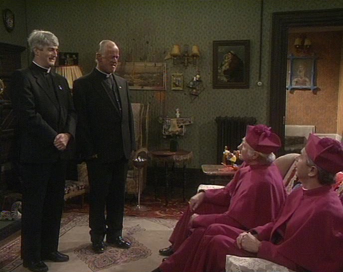 THEY'RE LOOKING AFTER YOU, THEN, FATHER? 