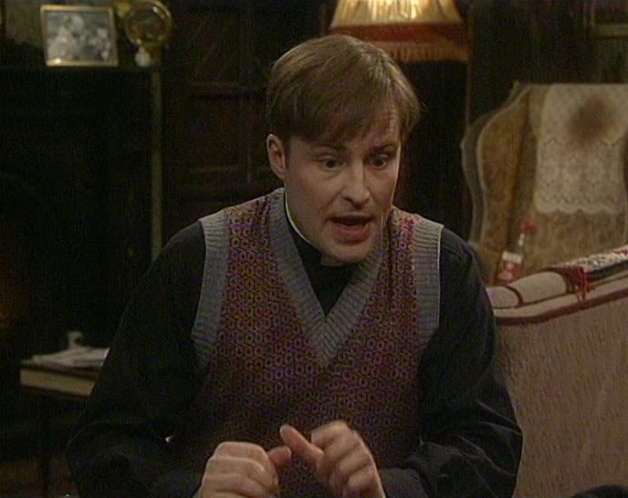HE HAD THIS STRANGE GREY HAIR, EVEN THOUGH HE WASN'T VERY OLD... 