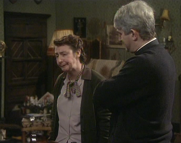 I SUPPOSE NOW I'LL HAVE TO WEAR THE GLASSES. 