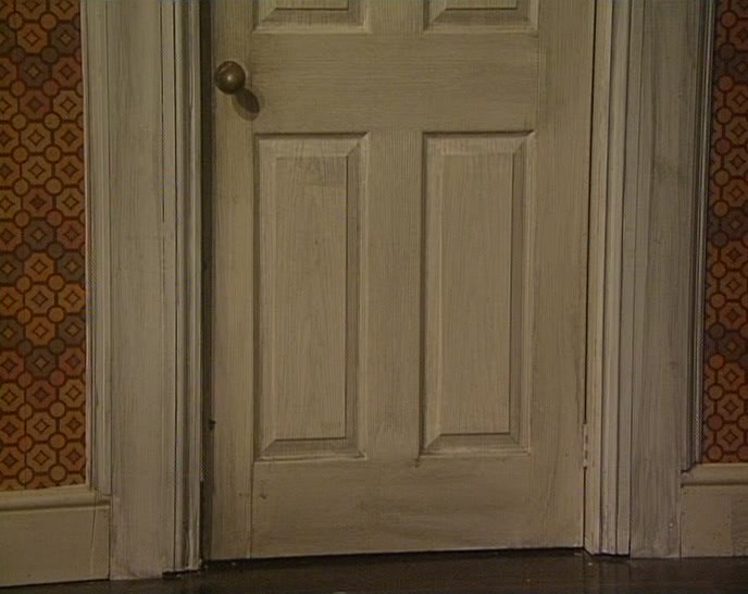 THERE HE IS NOW. HE PROBABLY WANTS TO GO OUT. 