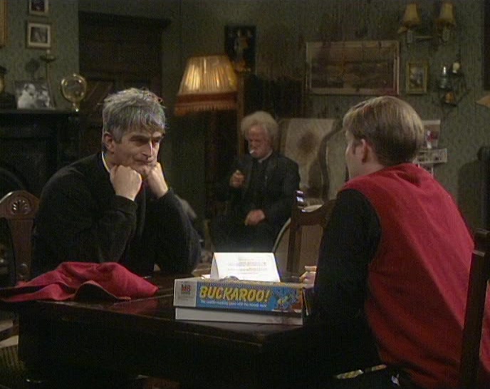 AH, COME ON, CHEER UP. IT MAY NEVER HAPPEN. 