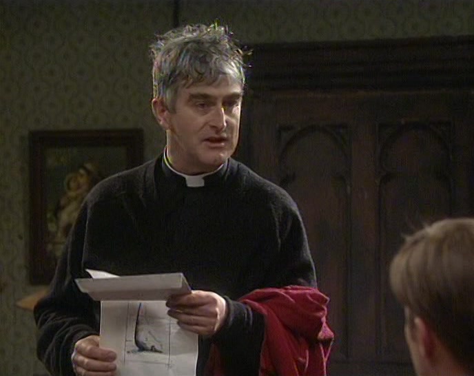 THEY'LL SEND OVER A FEW BISHOPS AND WE'LL HAVE TO BEHAVE! 