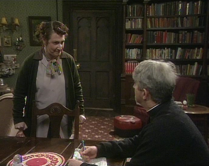 THERE'S A BIG VAT OF TEA STEAMING AWAY 