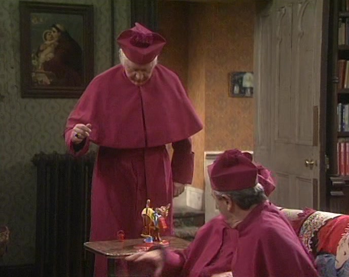 - ARE YOU ALL RIGHT, YOUR GRACE? - YES, I... 