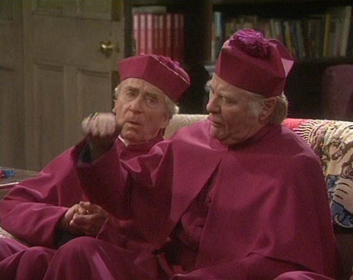 THAT'S WHAT WE NEED - A MORE POSITIVE ATTITUDE, LIKE FATHER HACKETT'S! 