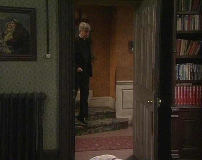 OH, THERE YOU ARE. I HOPE YOU HAD A NICE CHAT. 