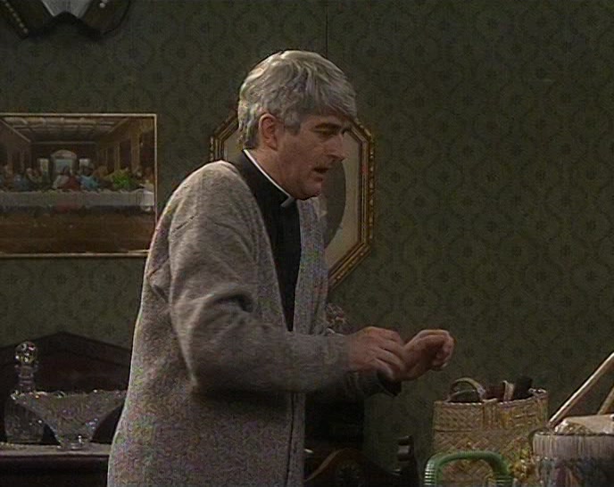 IT'S NOT DRINK, FATHER. IT'S JUST FIZZY WATER. 