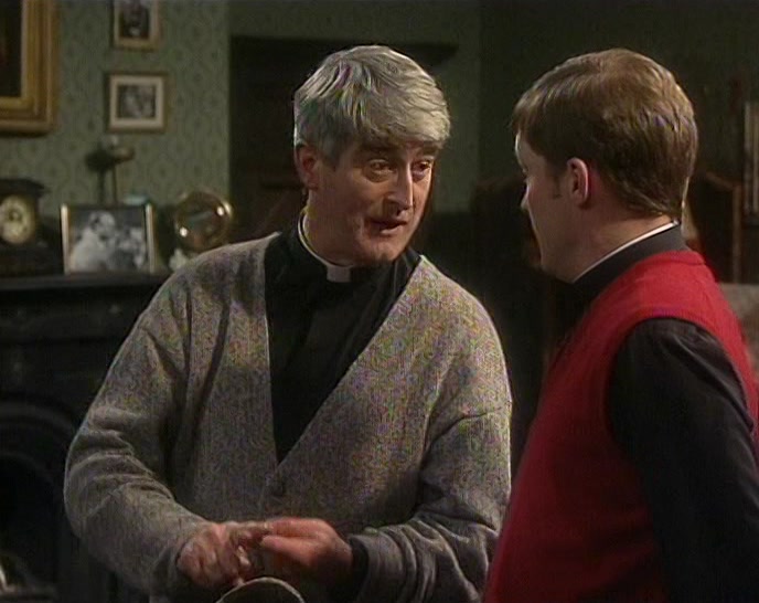 HE DOESN'T KNOW WHETHER TO STAY WITH THE WIFE, SISTER OR THE BABY-SITTER! 