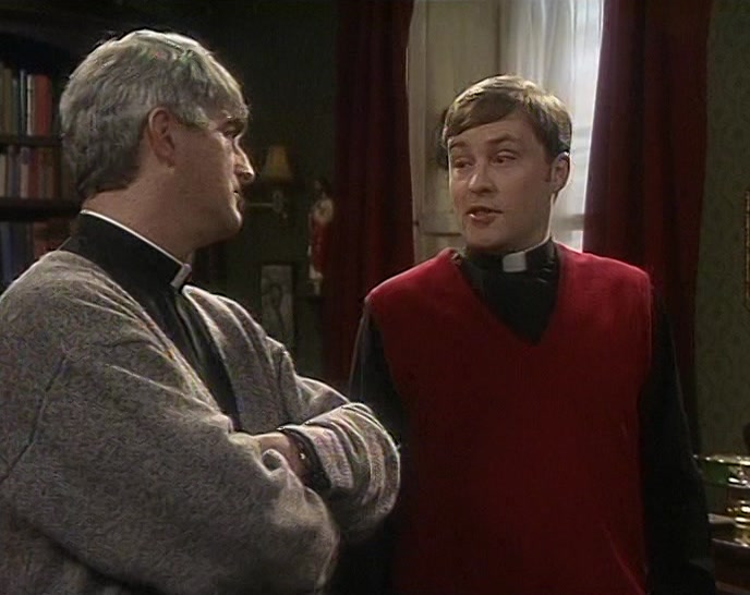 I HEARD ABOUT THOSE CULTS. EVERYBODY DRESSING IN BLACK 