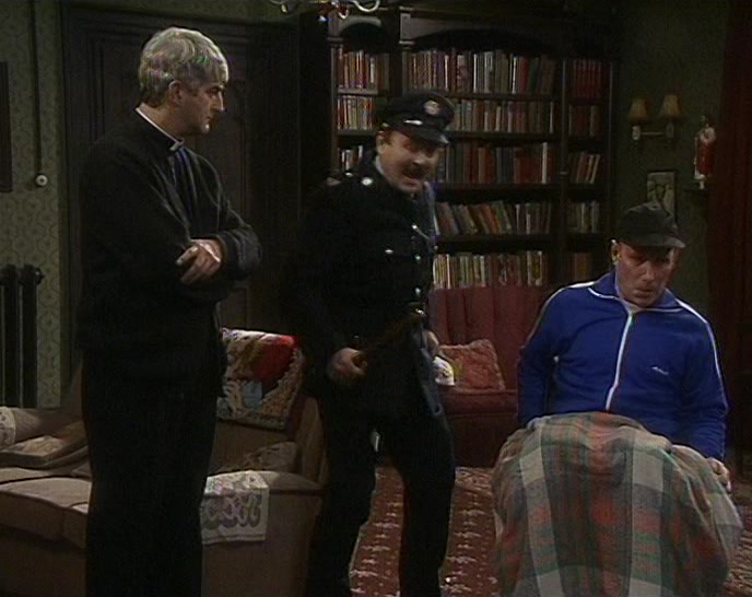 IT'S ACTUALLY THAT LEG THAT THERE'S NO FEELING IN. 
