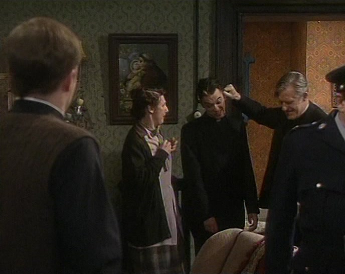 - FATHER FROST IS HERE. - GET OFF! 