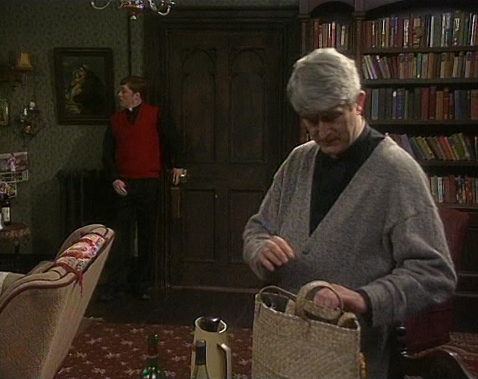 AH, THERE YOU ARE. YOU WOULDN'T BELIEVE THE DAY I'VE HAD. 