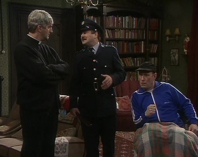 LISTEN, FATHER, I DON'T WANT TO BE SAYING ANYTHING, BUT, ERM... 