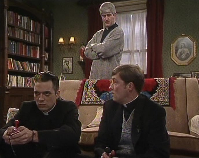 DOUGAL, AREN'T YOU GOING TO INTRODUCE ME TO YOUR FRIEND? 