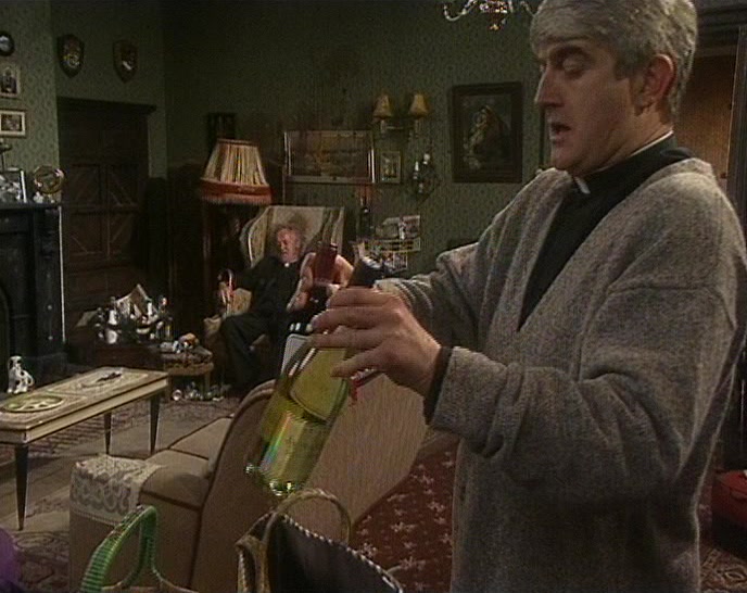 - (BOTTLES CLINK) - DRINK! 