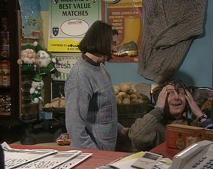 MARY WAS JUST WASHING MY HAIR. SHE HAS SUCH LOVELY, SOFT HANDS. 