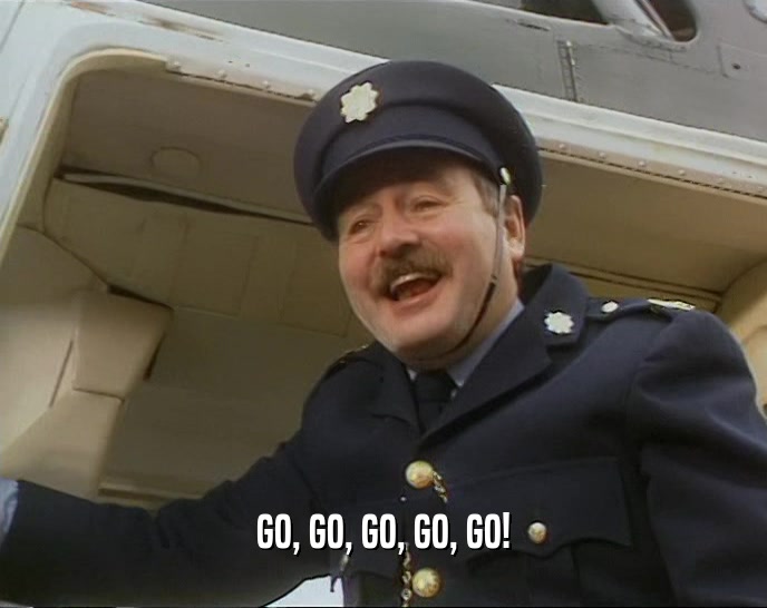 GO, GO, GO, GO, GO!  