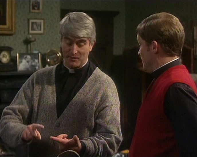 HE DOESN'T KNOW WHETHER TO STAY WITH THE WIFE, SISTER OR THE BABY-SITTER! 