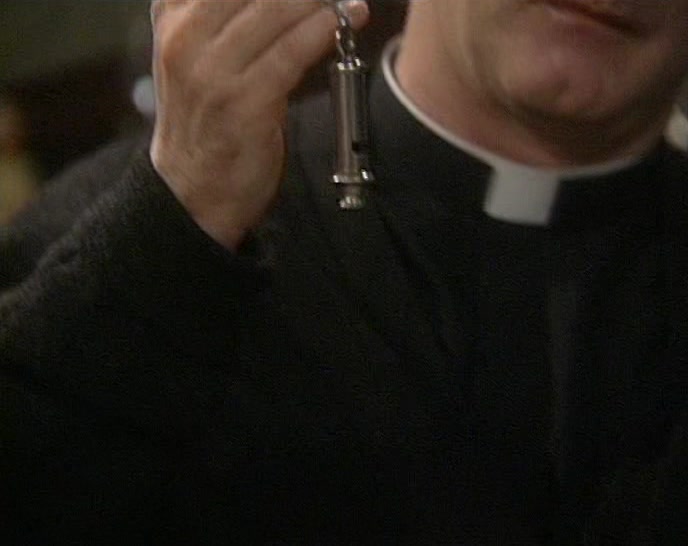 FATHER, SERGEANT HODGINS AND MR BENSON ARE HERE. 