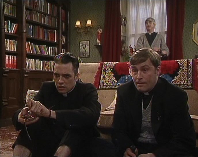 FATHER DAMIEN, FATHER FROST SAYS YOU'RE TO GO HOME. YOUR TEA IS READY. 